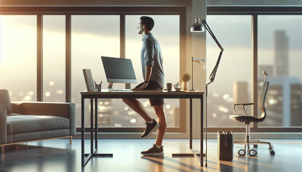 How to Exercise at a Standing Desk: 10 Genius Micro-Workouts