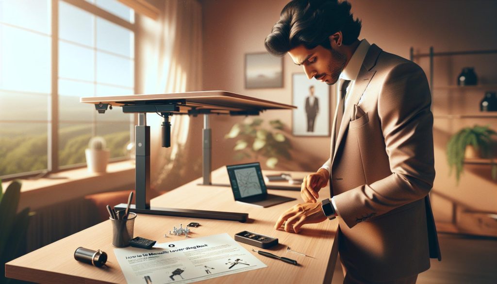 How to Manually Lower Standing Desk: Emergency Override Guide