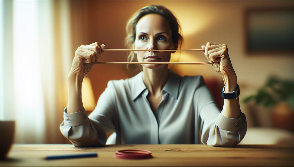 What Happens to the Rubber Band Brain? Stress Elasticity