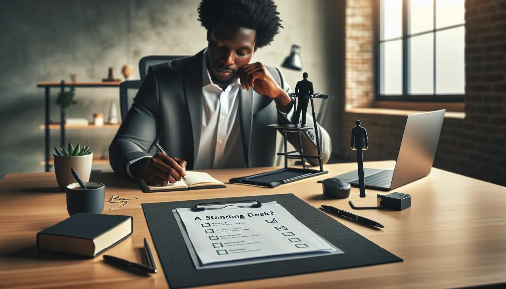 Do I Need a Standing Desk? Personal Assessment Checklist
