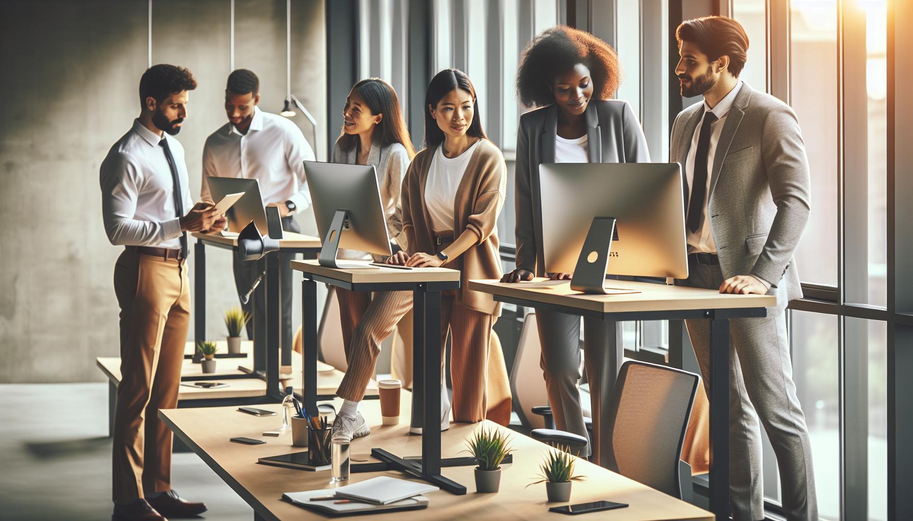 The Health Benefits of Using a Standing Desk