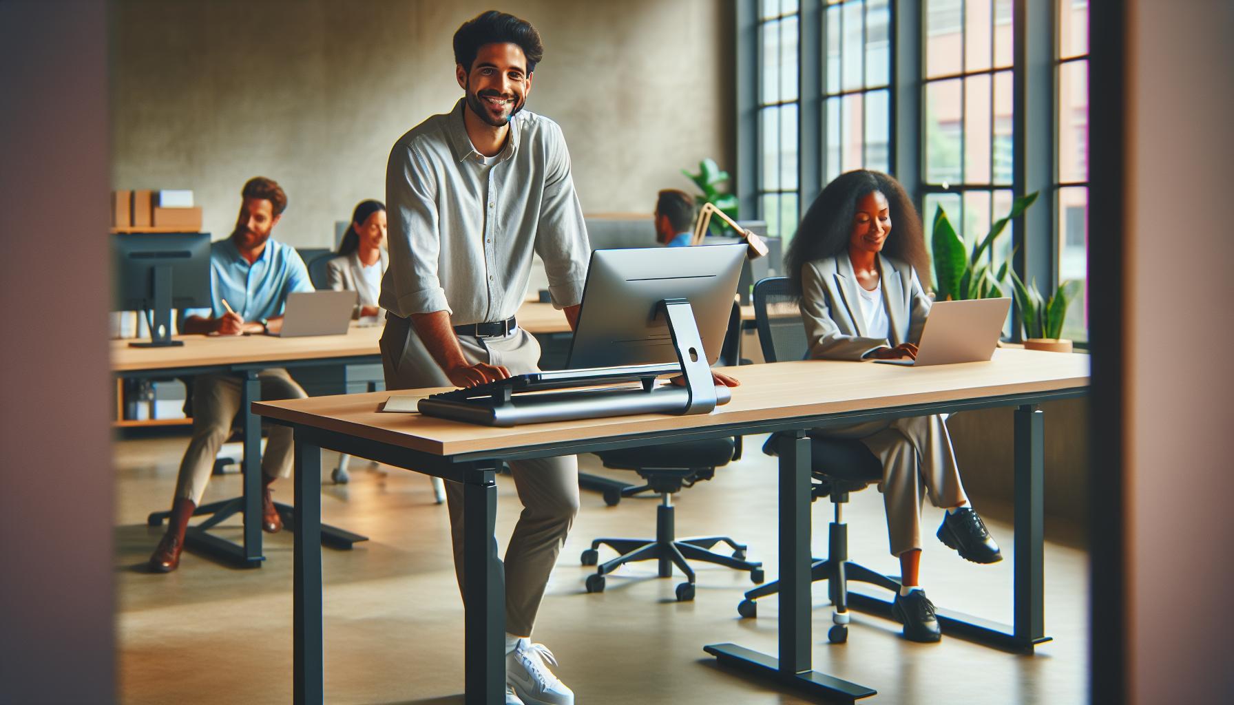 How Sit-Stand Desks Improve Productivity