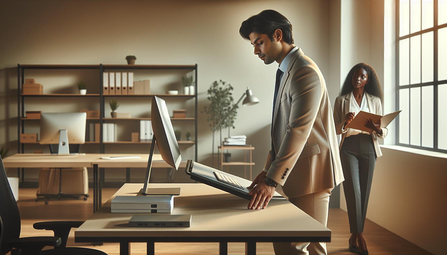 Exploring the Ergonomics of Standing Desks