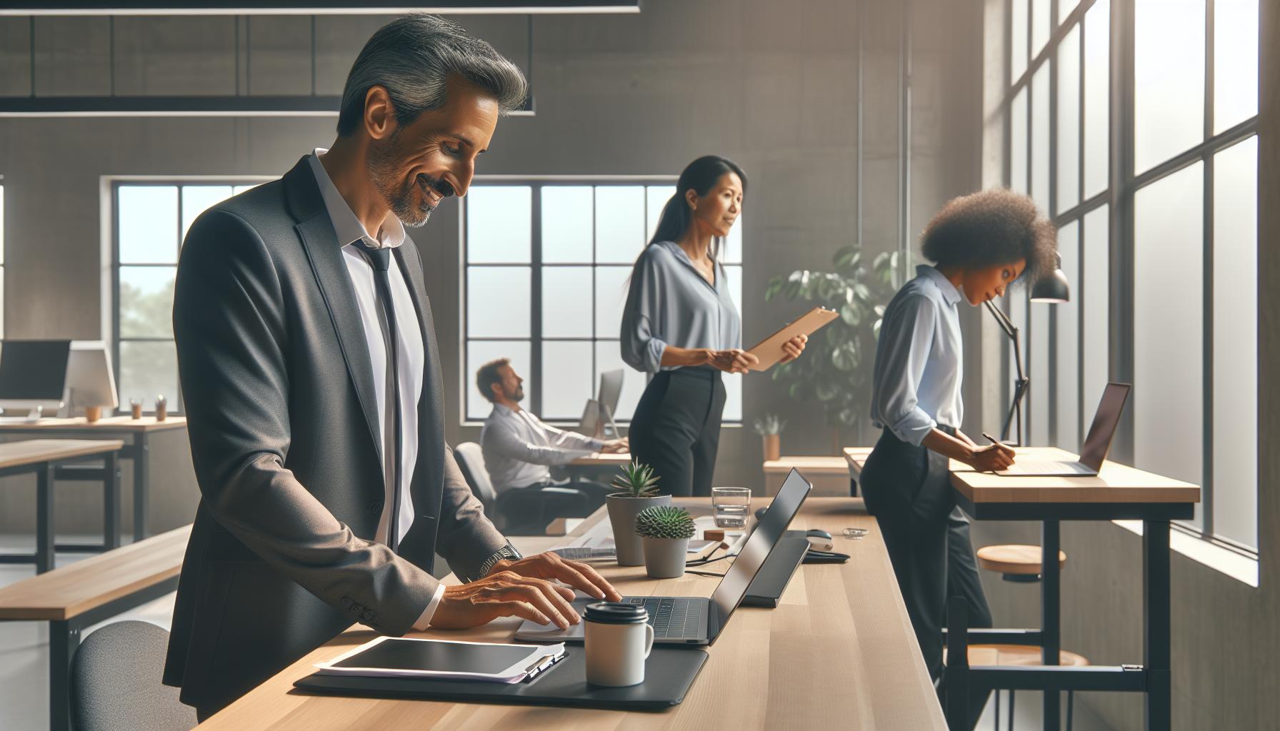 Boosting Energy Levels with a Standing Desk