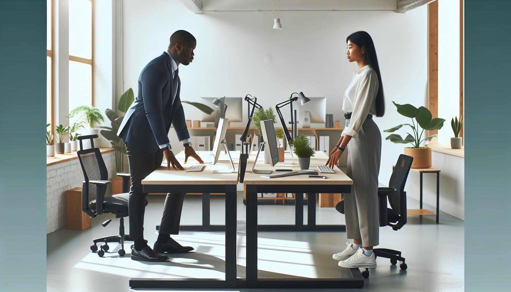 Maintaining Ergonomics While Lowering Your Desk