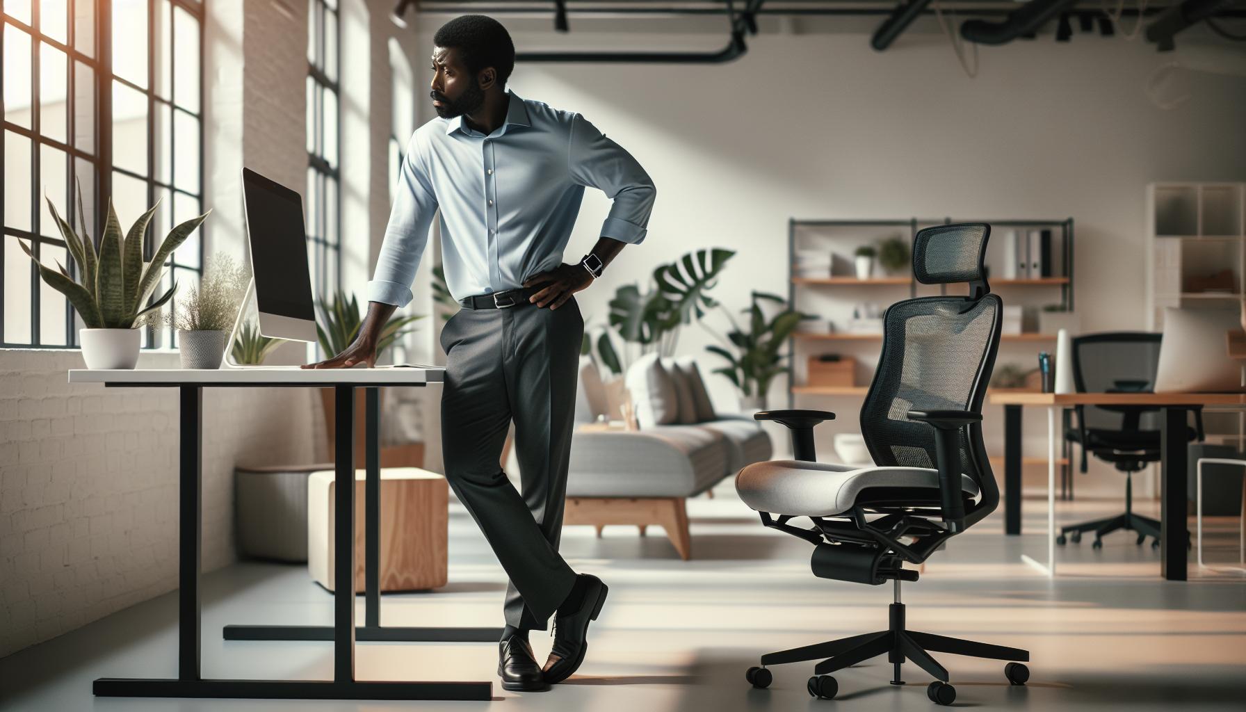 Potential Risks of Prolonged Standing Desk Use