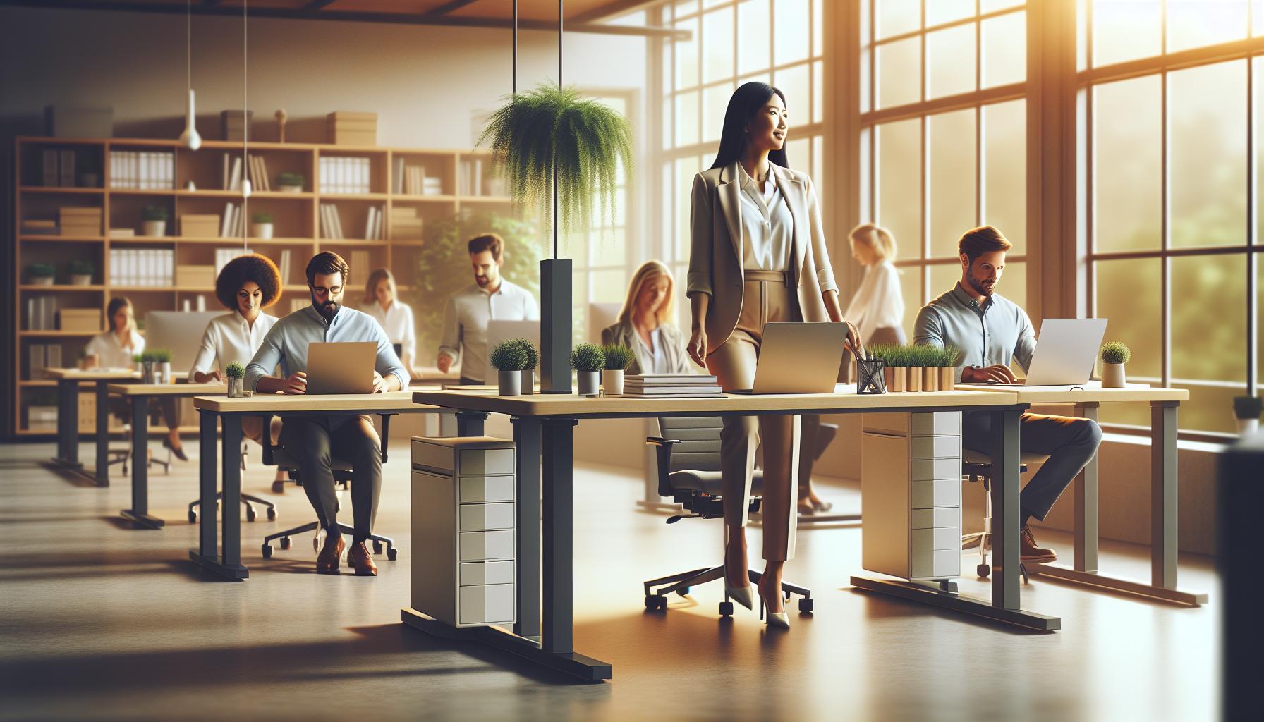 How a Standing Desk Boosts Productivity