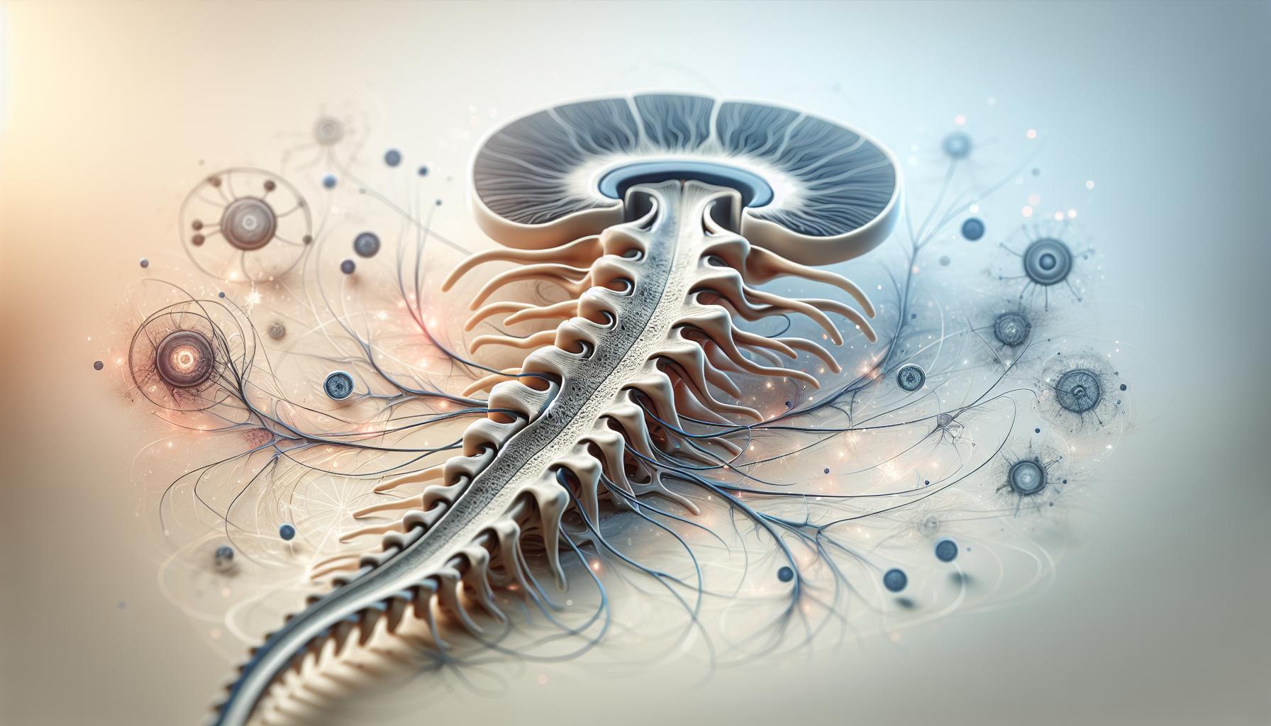 Anatomical Location of Grey Matter in the Spinal Cord