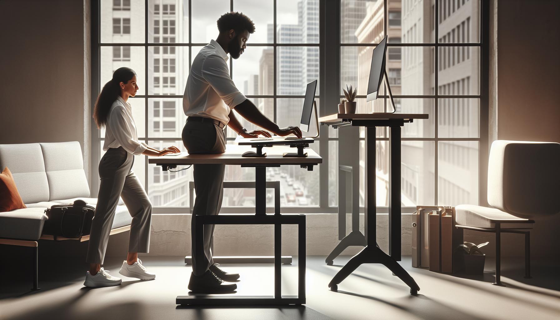 How to Stand at a Standing Desk: Avoid These 5 Common Mistakes 1 How to Properly Set Up Your Standing Desk