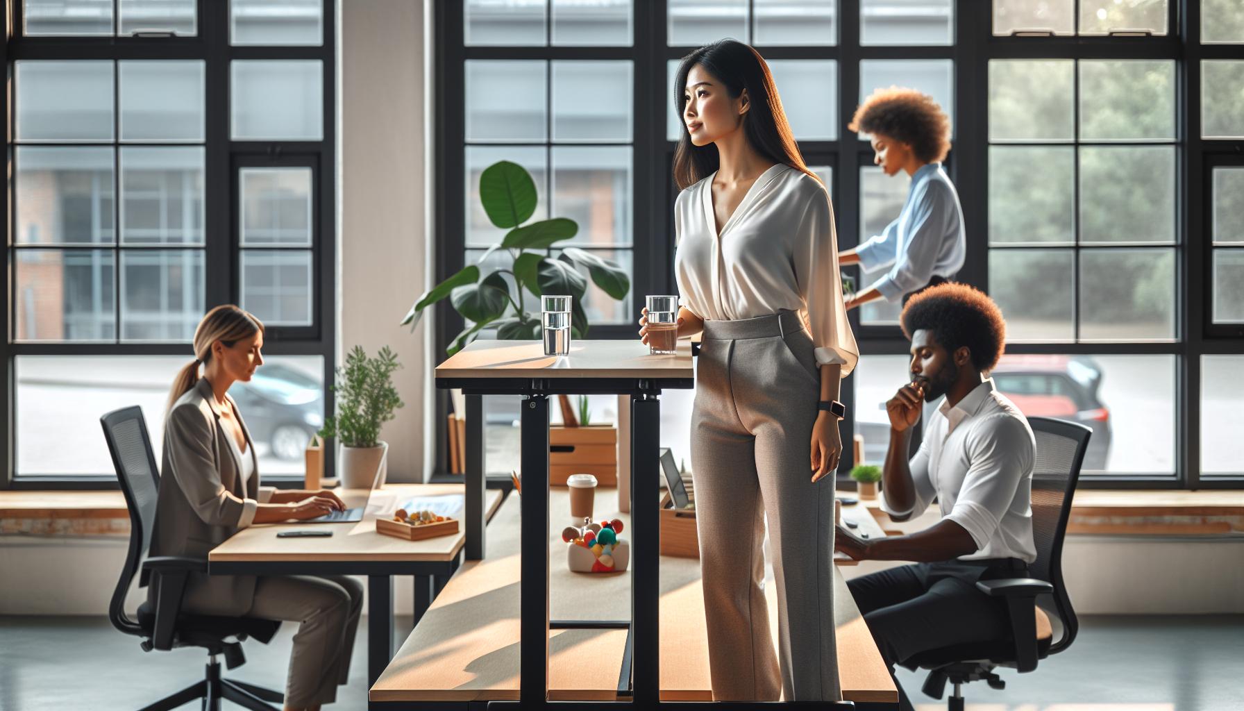 The Connection Between Standing Desks and Weight Management