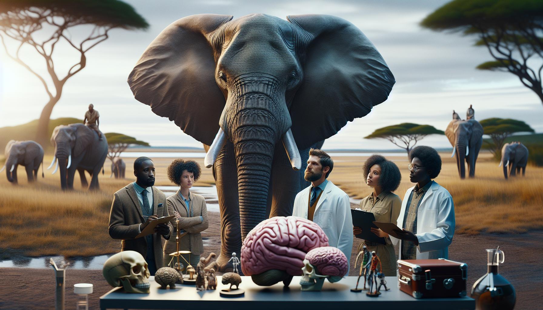 Why Brain Size Matters: Intelligence Correlations in Elephants