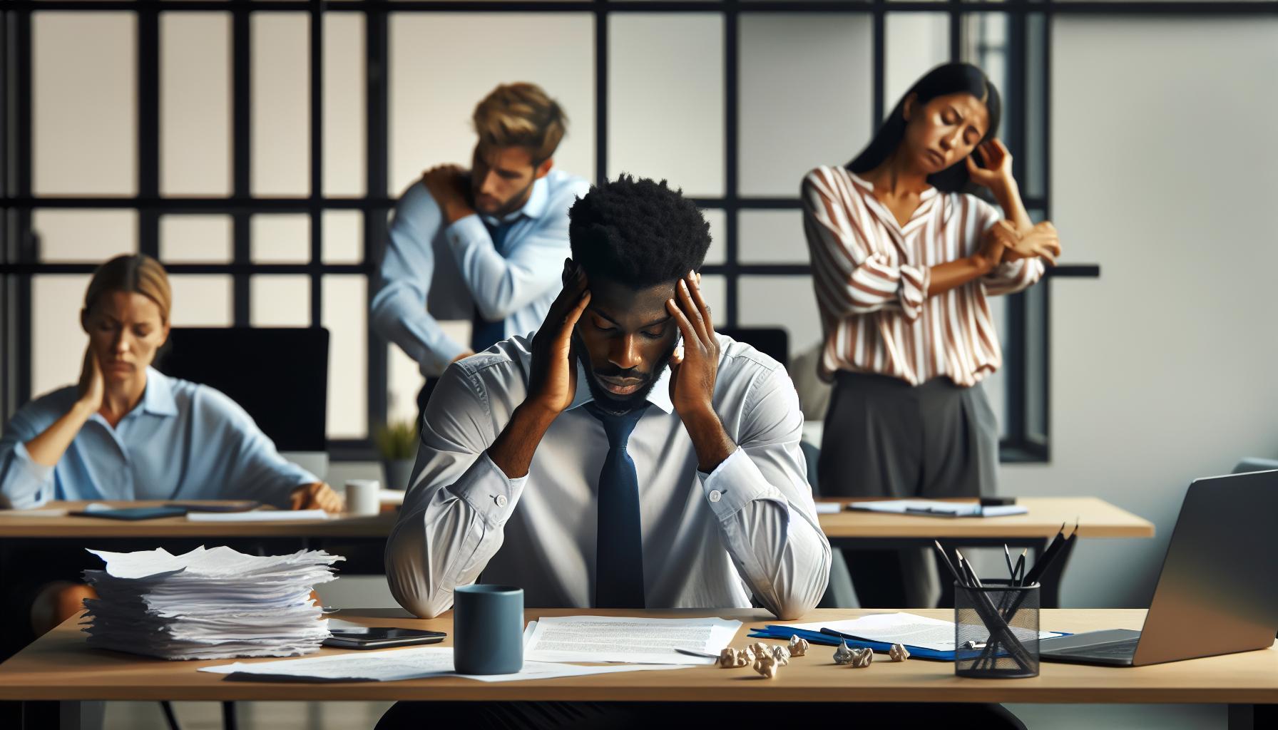 Physical Signs of Stress in the Workplace