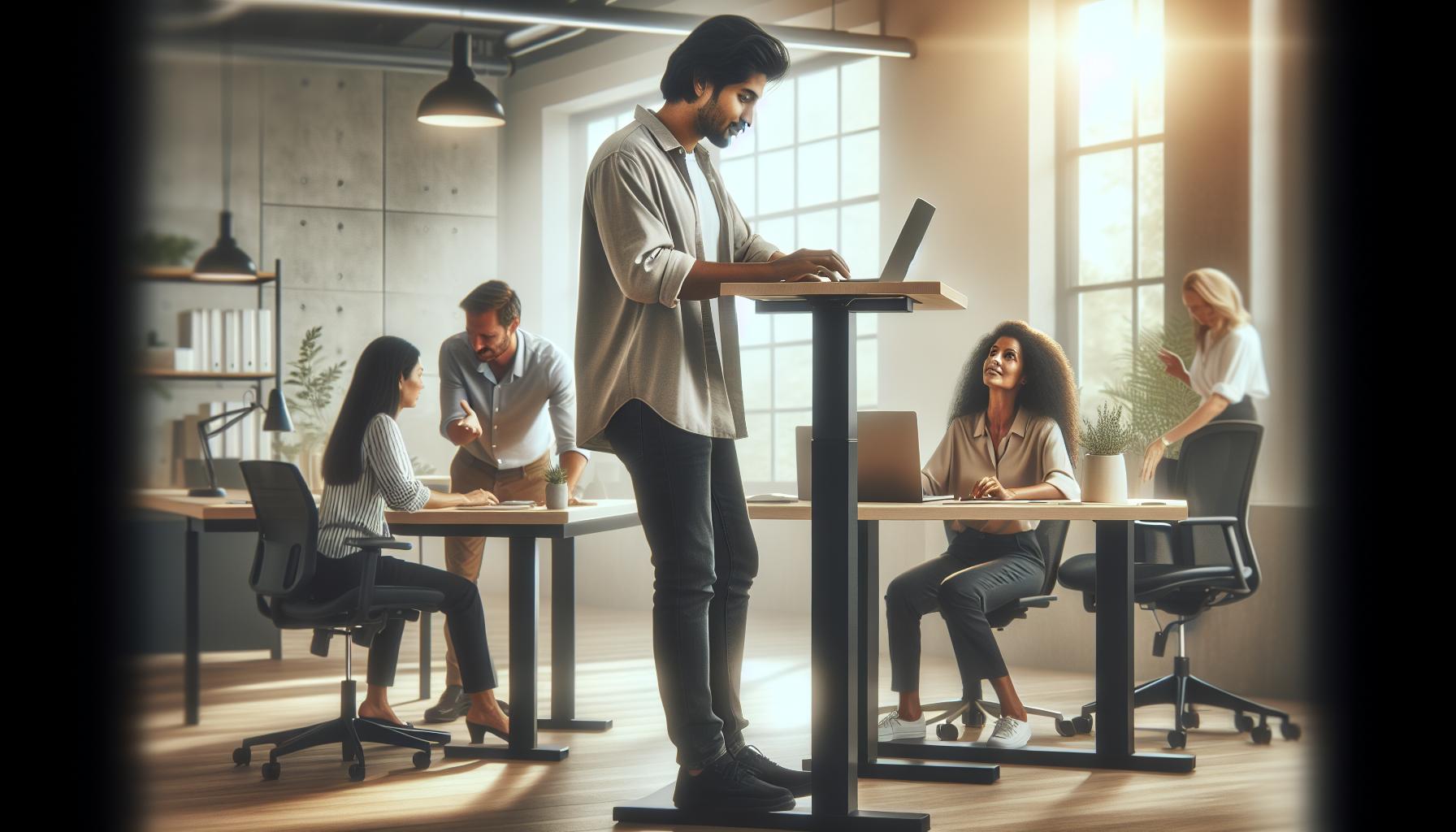 How Standing Desks Impact Posture and Comfort