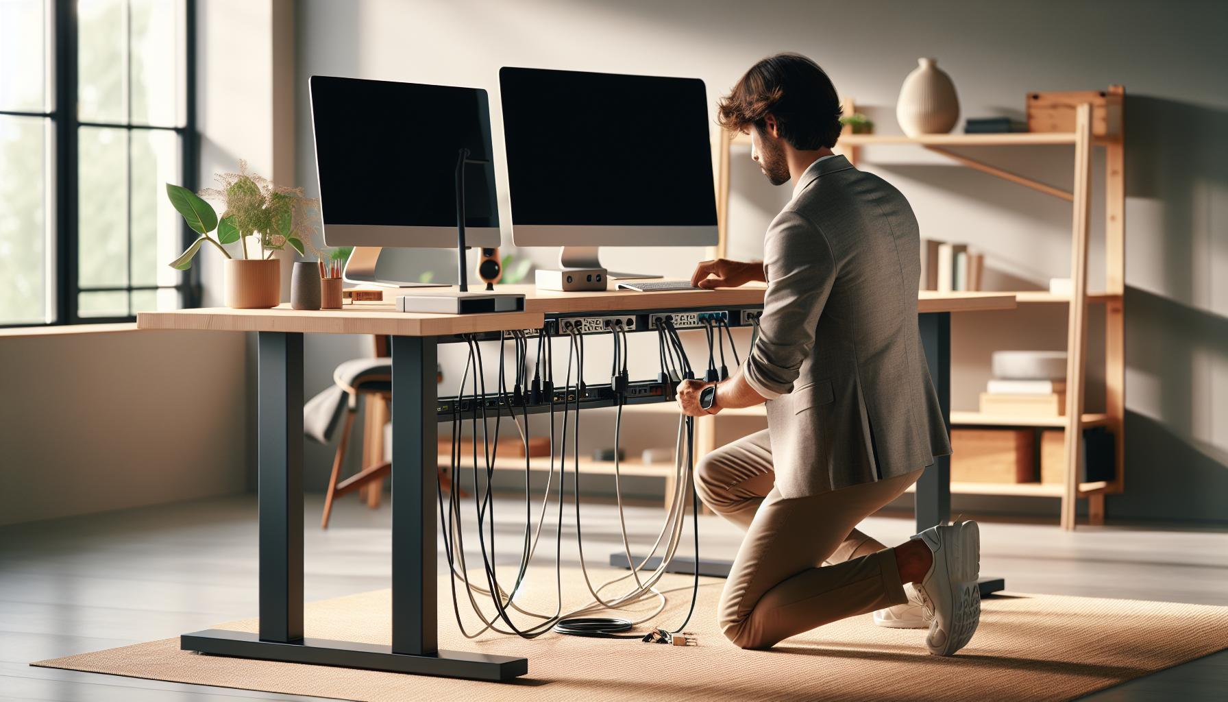 How to Cable Manage a Standing Desk: Clean Setup in 10 Steps