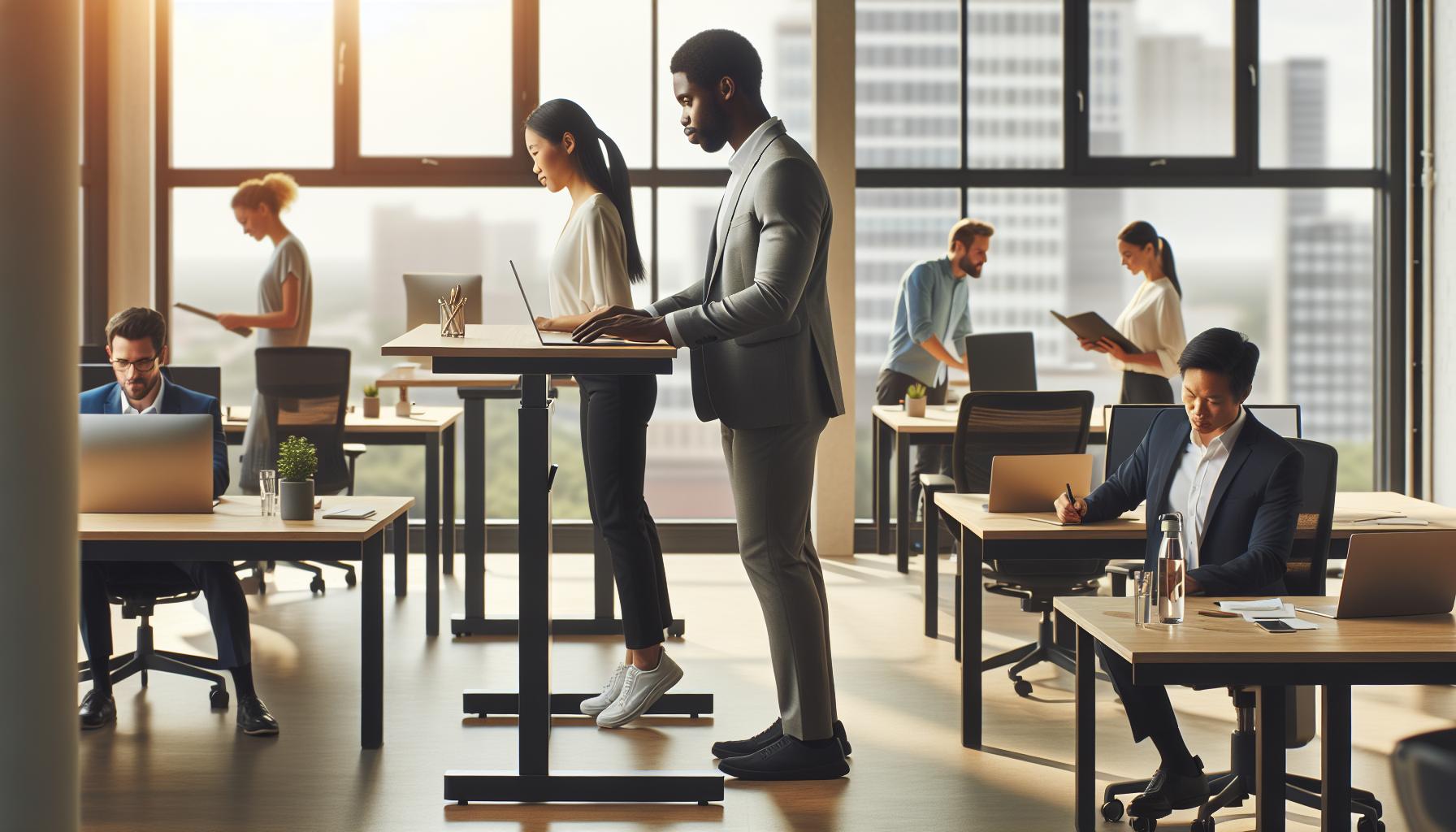 Standing Desks and their Role in Weight Management