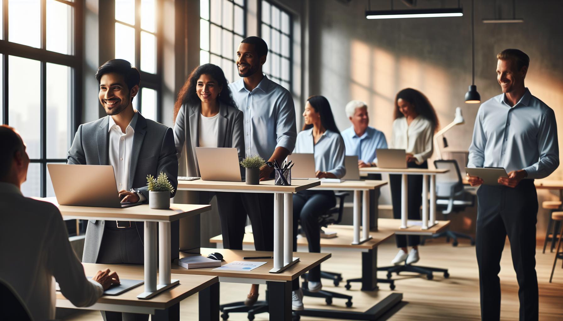 Benefits of Standing Desks for Workplace Wellness