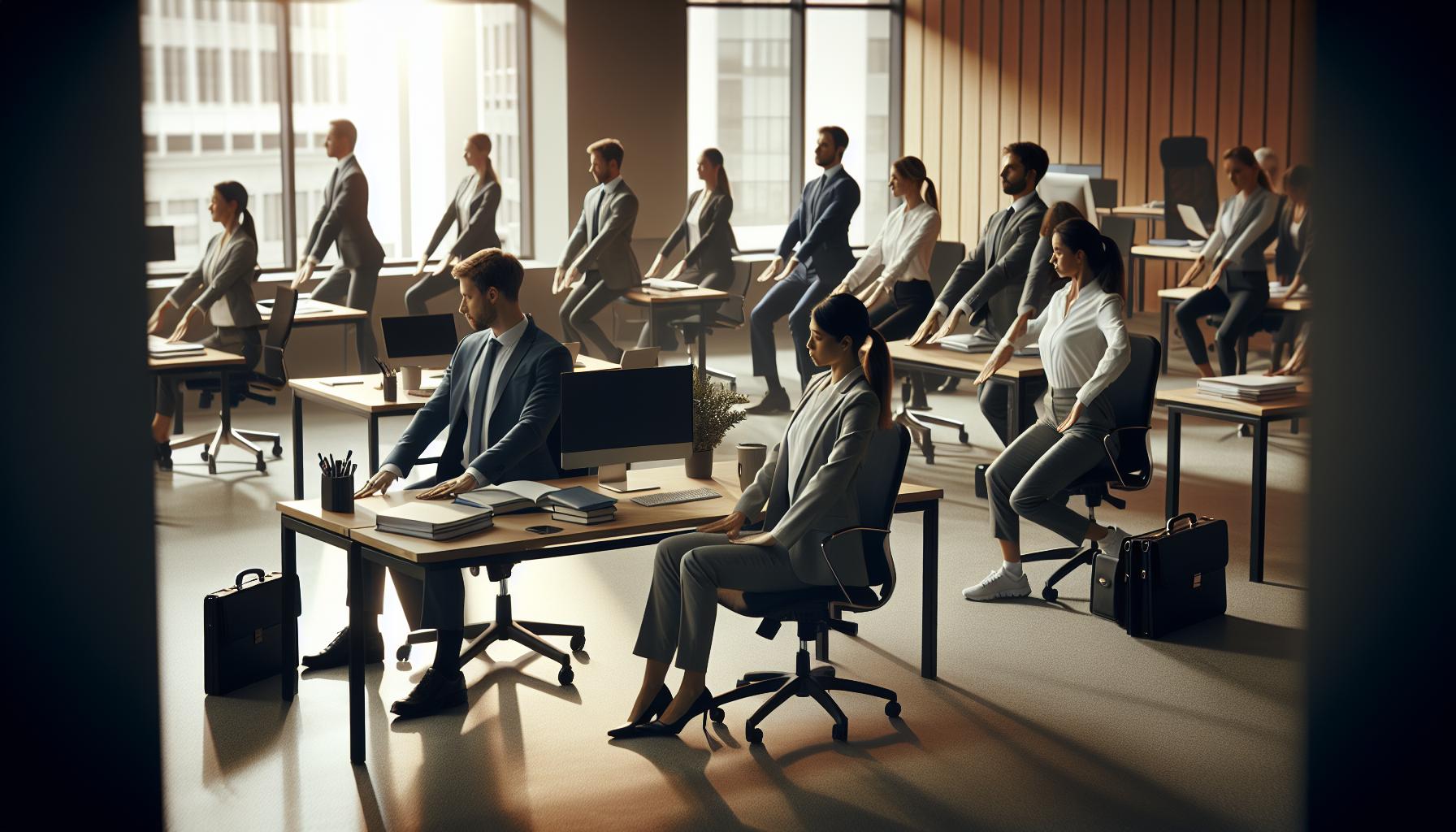 Quick Desk Exercises for Busy Professionals