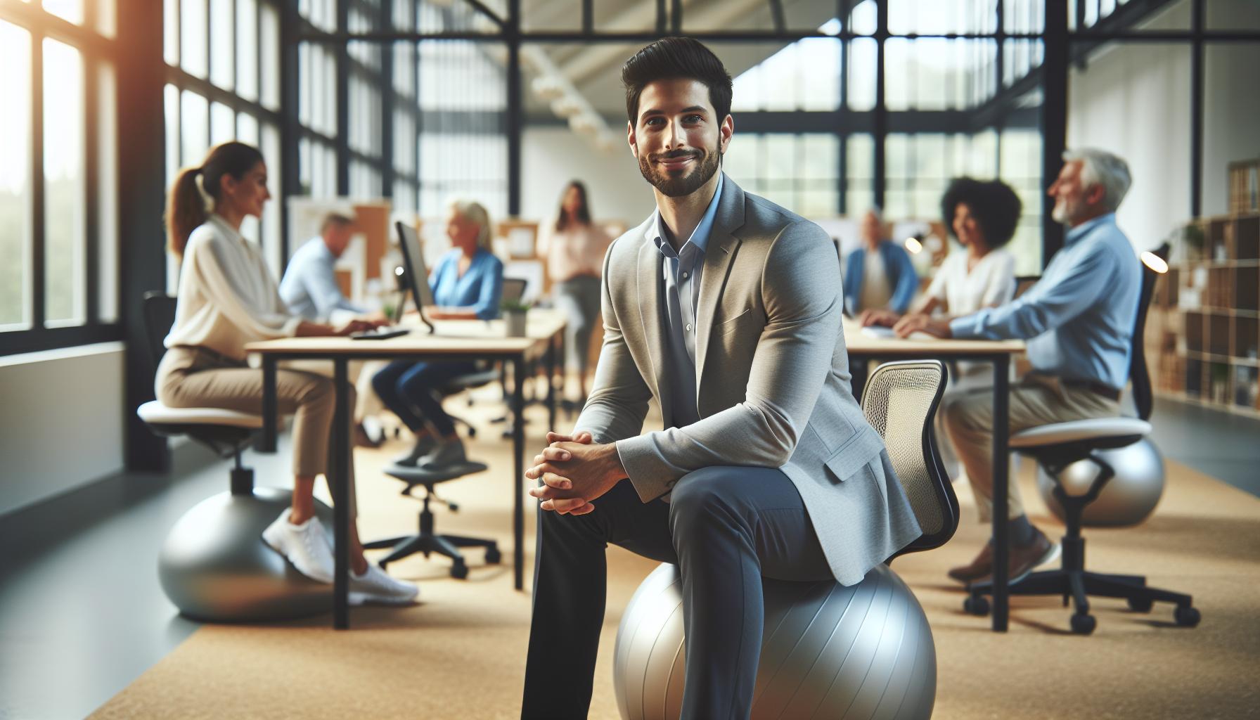 Reducing Chronic Pain through Active Sitting