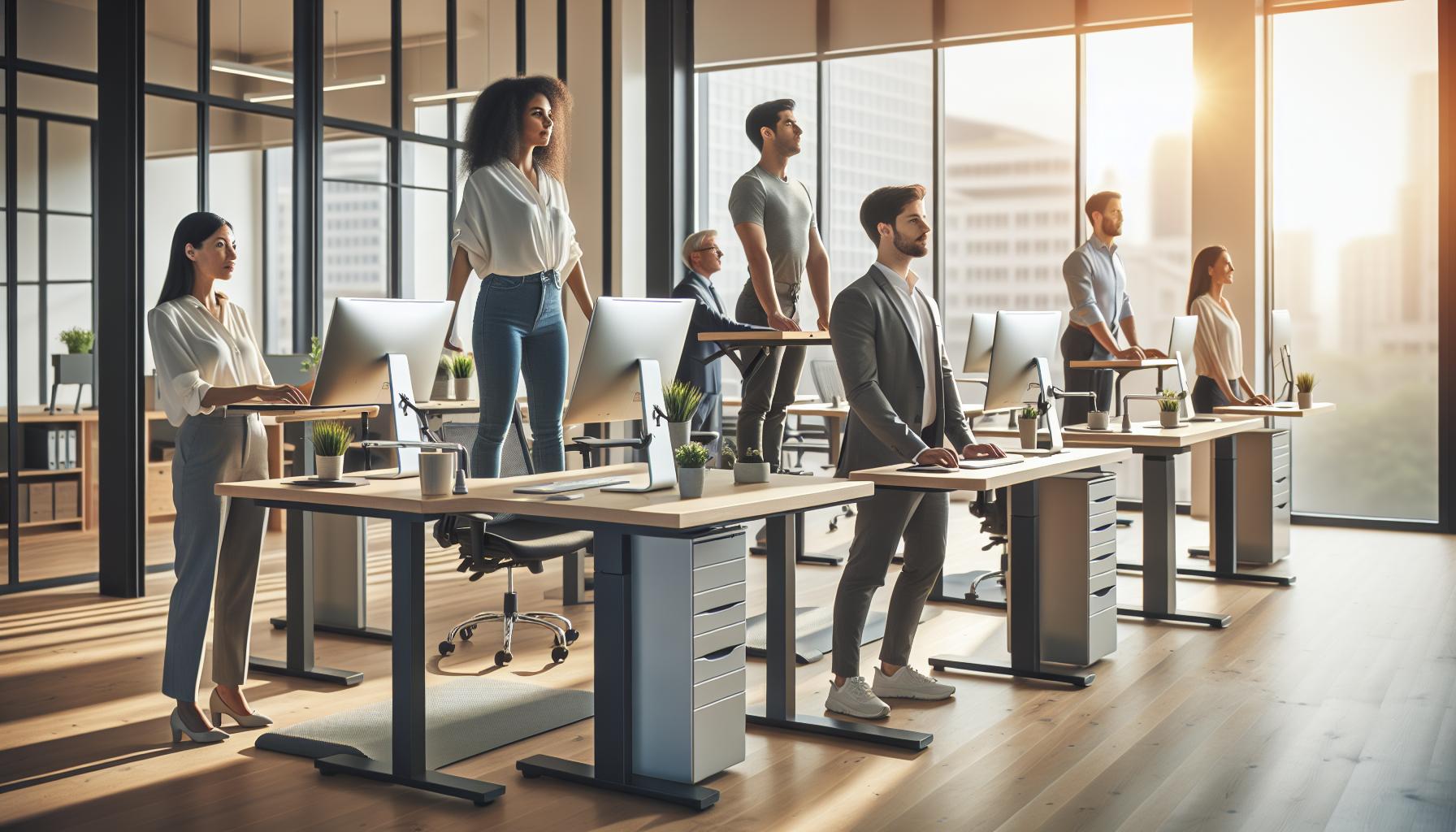 Ergonomic Practices for Standing Desk Users