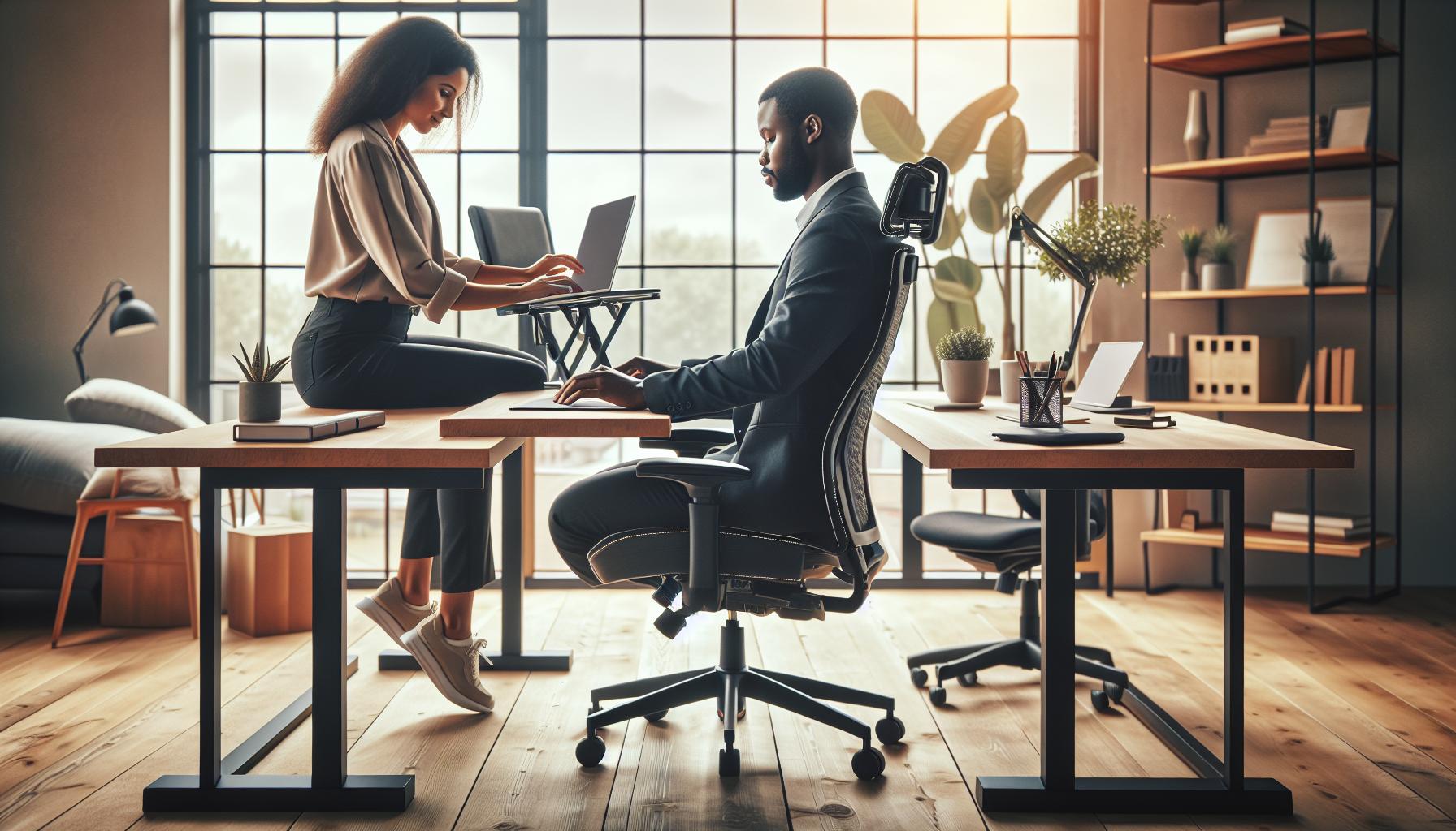 Adjusting Your Workspace for Comfort