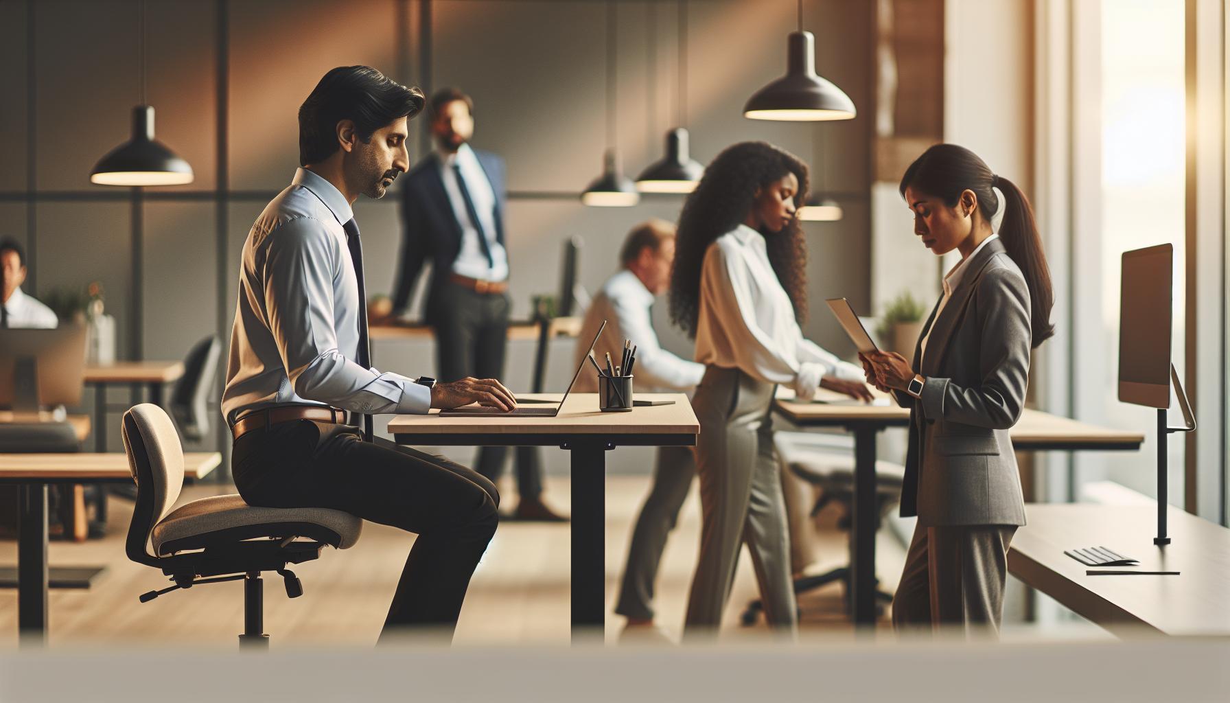 Improving Posture: How a Standing Desk Helps