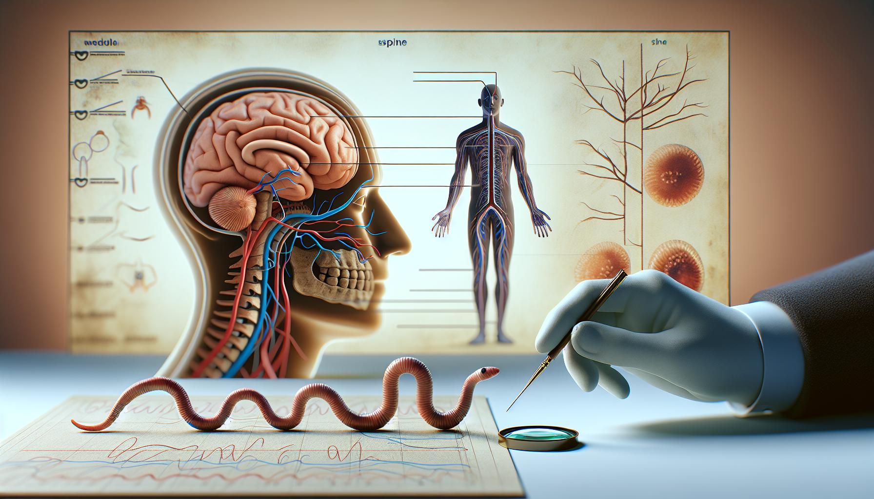 Comparing Earthworm and Human Nervous Systems