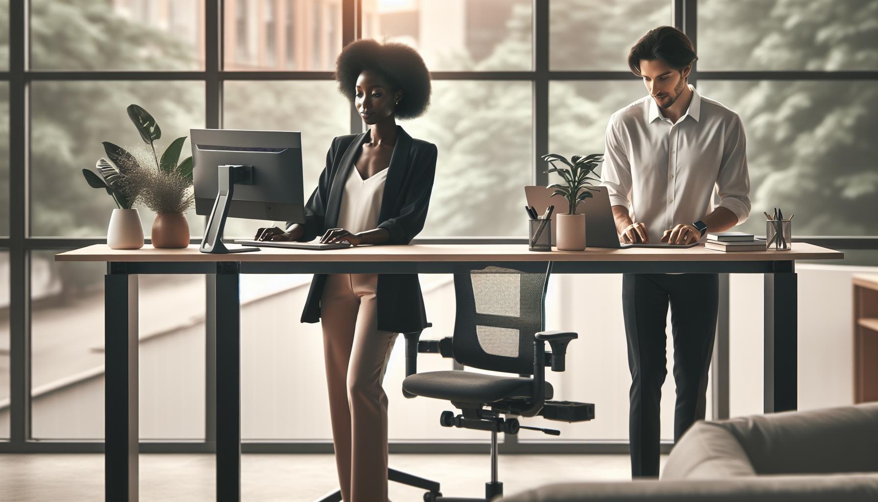 How Standing Desks Improve Posture and Reduce Pain