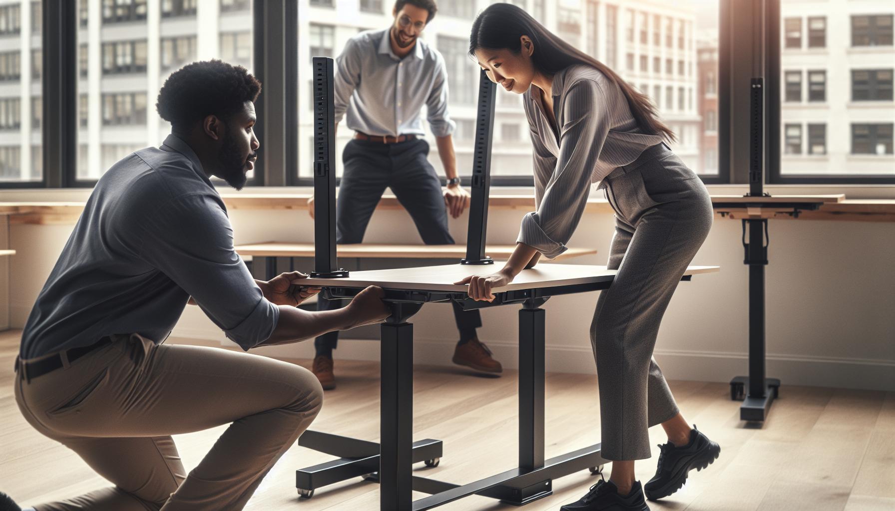 Safe Lifting Techniques for Your Standing Desk