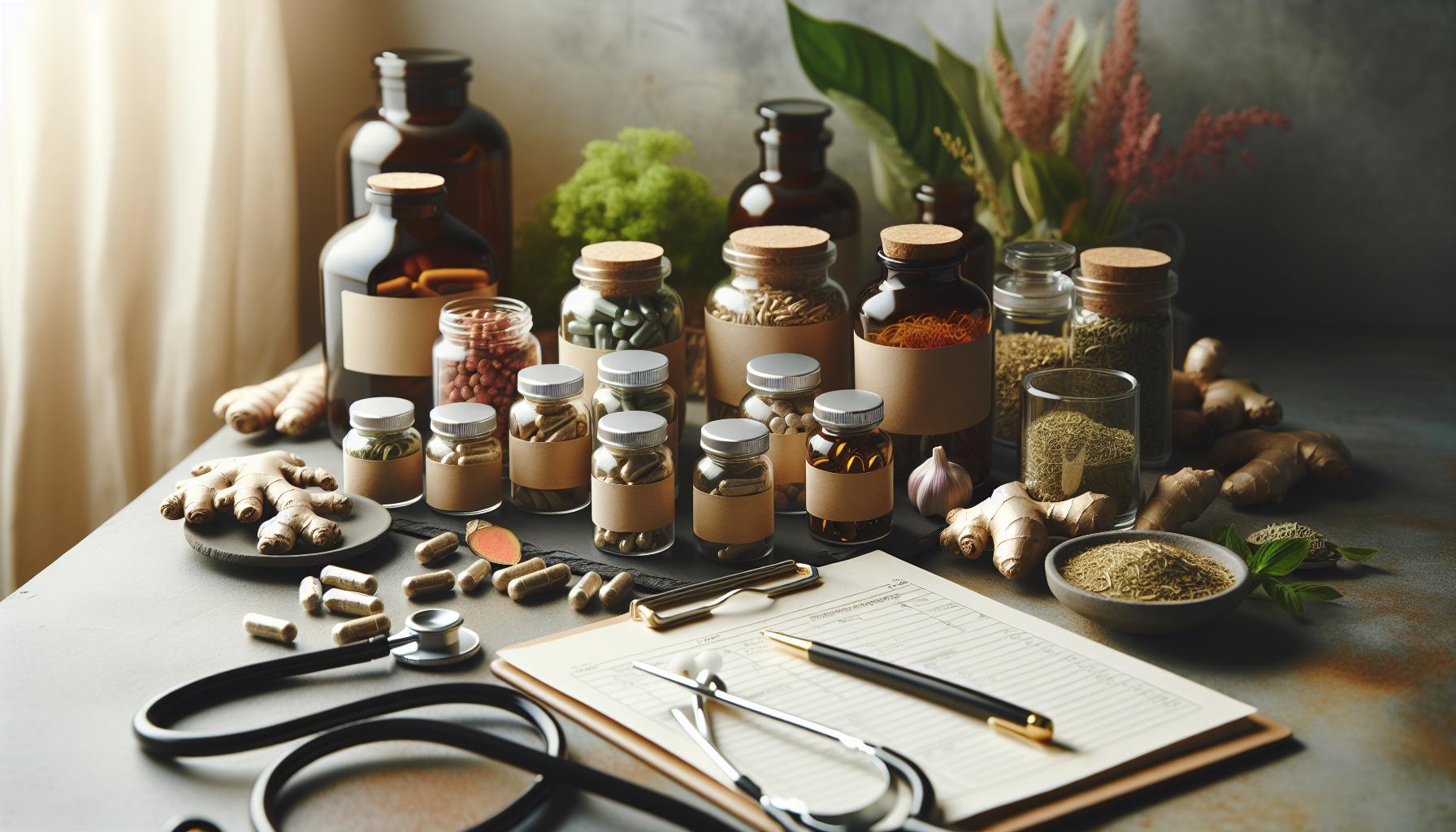 Herbal Supplements for Blood Clot Management