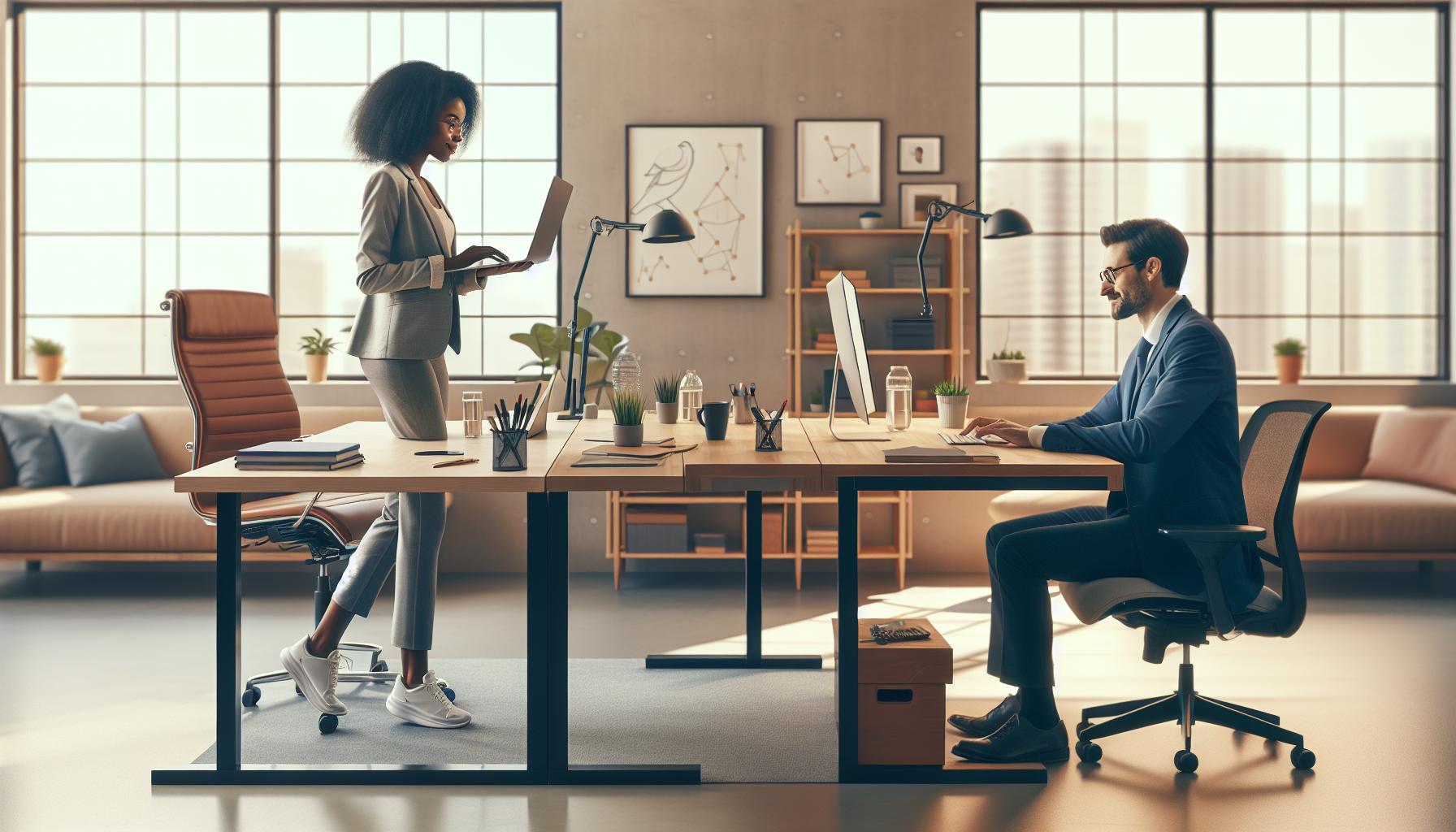 Comparing Standing Desks to Traditional Workstations