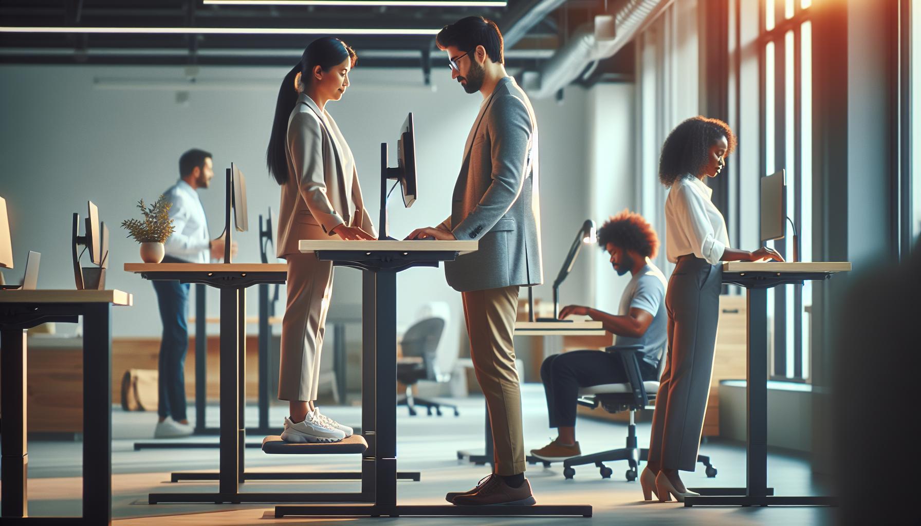 Impact of Standing Desks on Physical Health