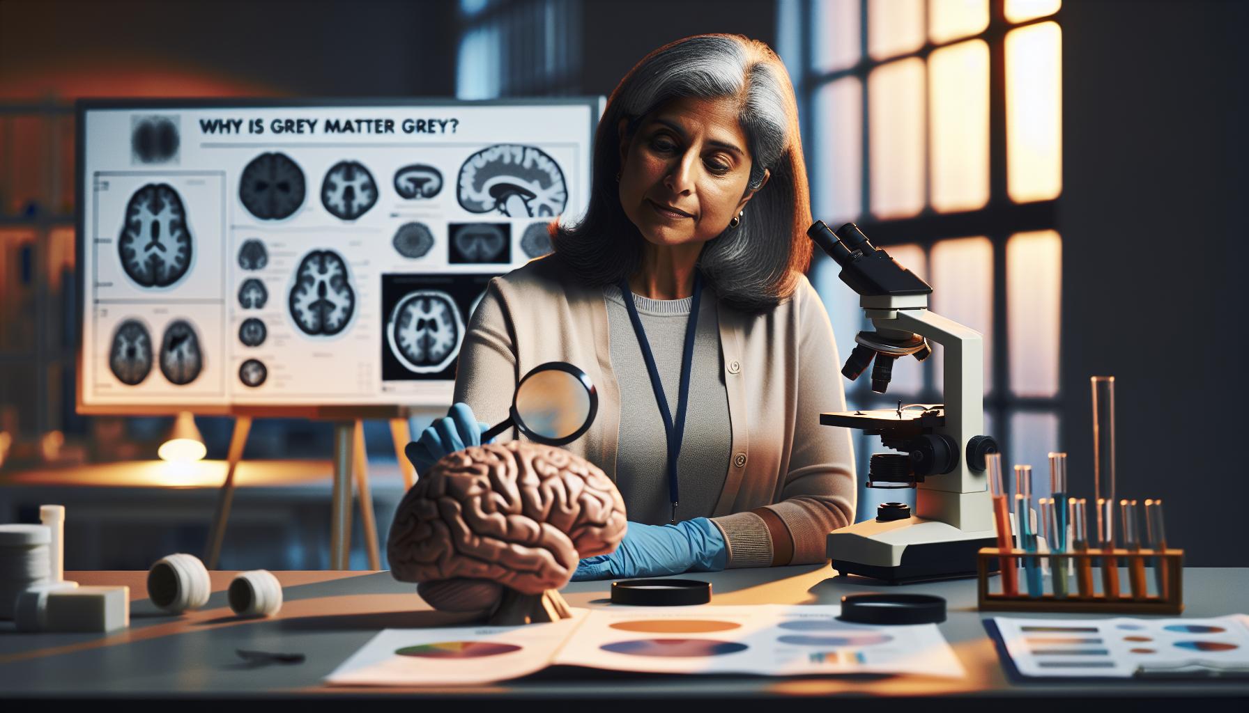 Why Is Grey Matter Grey? Exploring Pigmentation