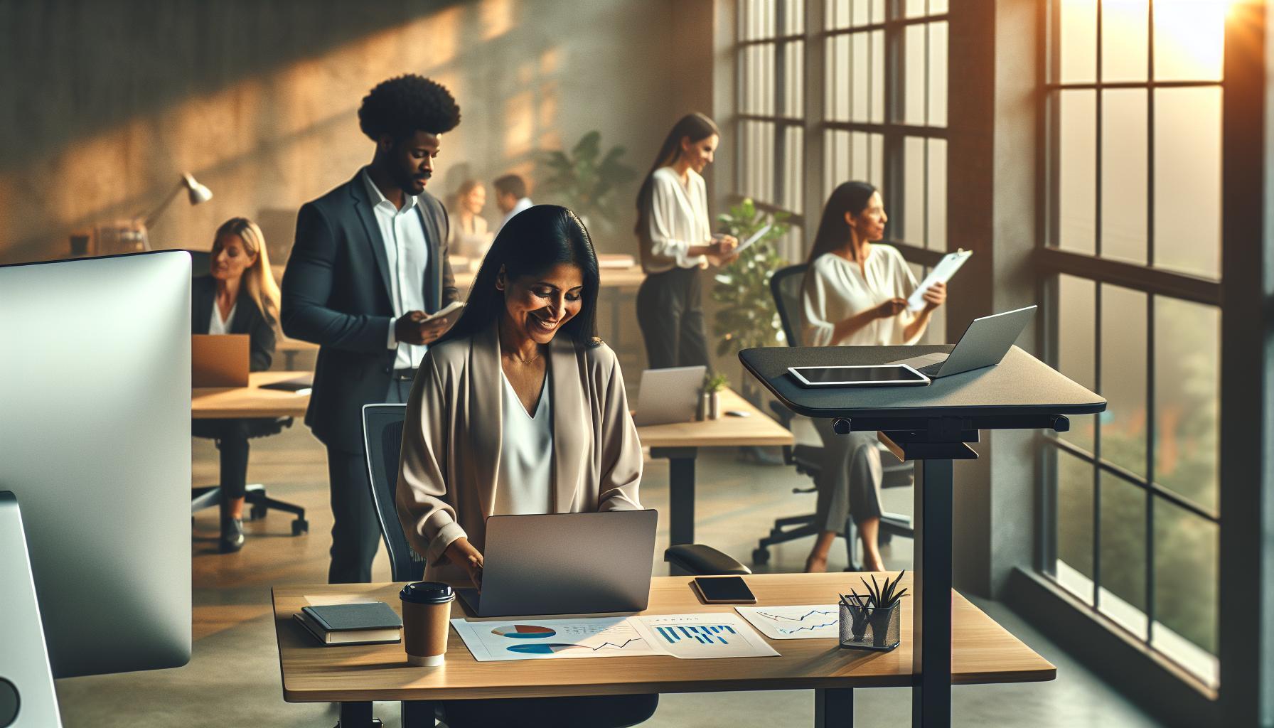 Real Data: Productivity Gains from Standing Desks