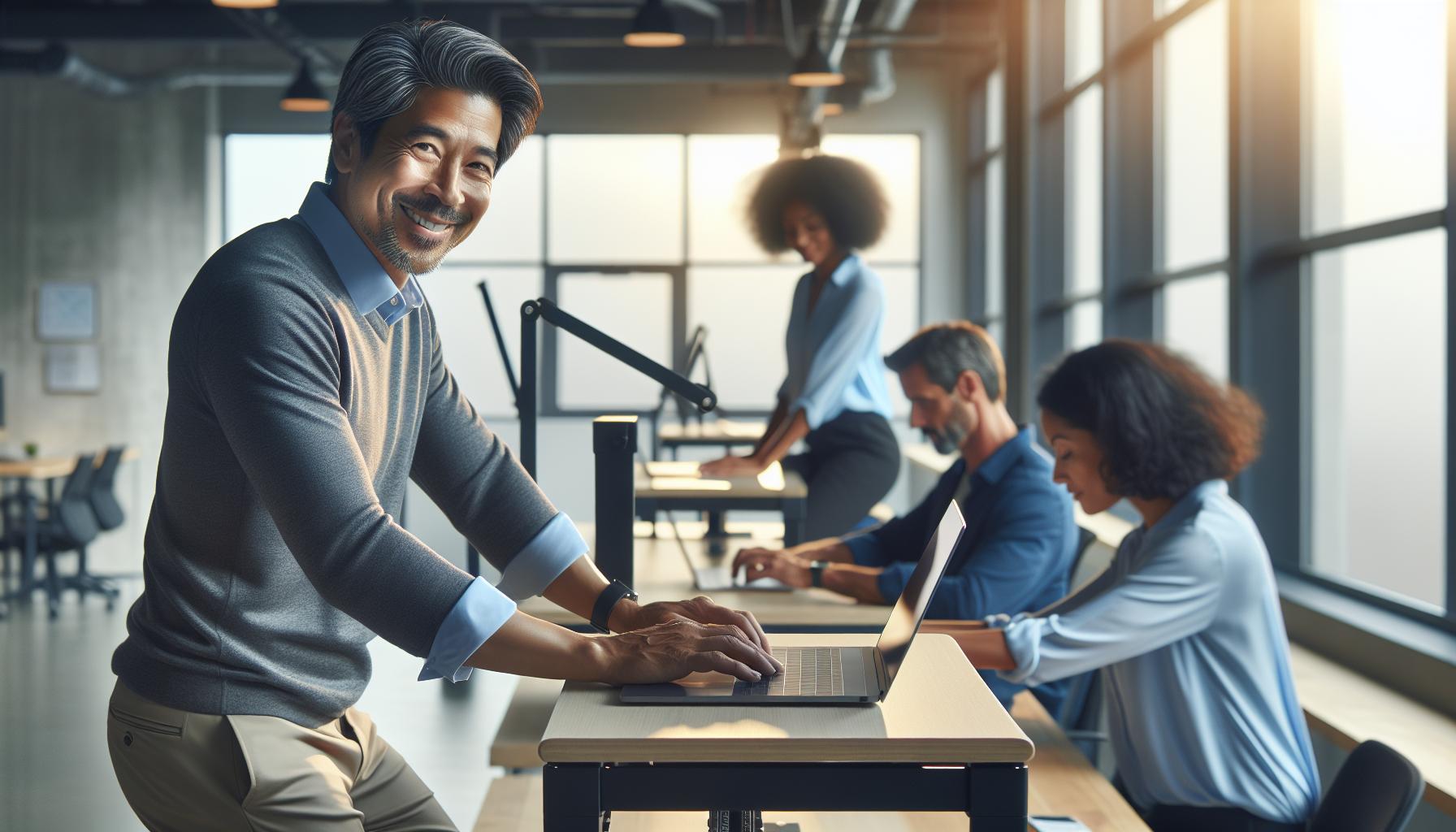 Physical Benefits of Using Standing Desks