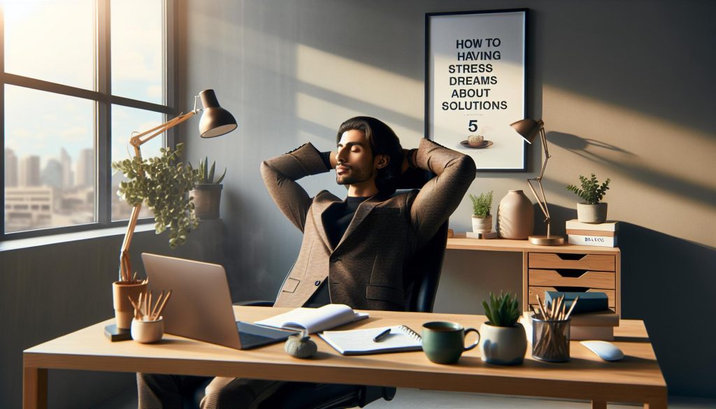How to Stop Having Stress Dreams About Work: 5 Solutions